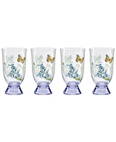Lenox Butterfly Meadow Herbs Tall Tumblers, Set of 4