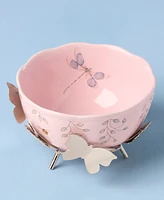 Lenox Butterfly Meadow Bowl with Stand