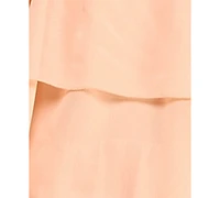 Seni & Cade Juniors' Chiffon Cutout Ruffle Gown