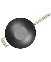 Cuisinart 14" Carbon Steel Wok with Helper Handle