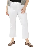 Silver Jeans Co. Plus Suki Mid Rise Curvy Fit Kick Flare