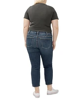 Silver Jeans Co. Plus Most Wanted Mid-Rise Ankle