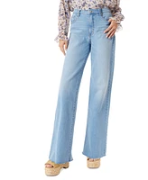 Sam Edelman Women's Mid-Rise Flare-Leg Jeans