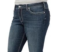 Silver Jeans Co. Plus Suki Mid-Rise Curvy Fit Capri