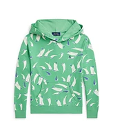 Polo Ralph Lauren Big Boys Sailboat-Print French Terry Hoodie