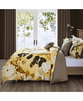 Bebejan Zayra Bedding 100% Cotton Sateen 5 Piece King Size Reversible Comforter Set
