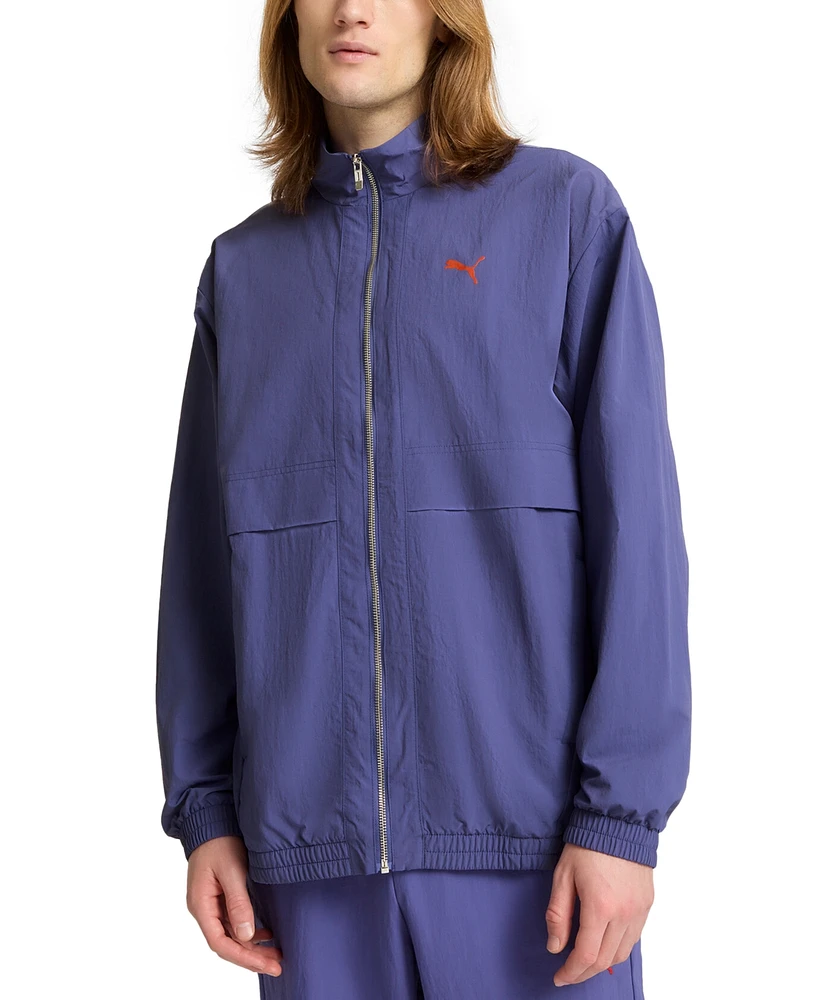 Puma Men's Regular-Fit Full-Zip Windbreaker