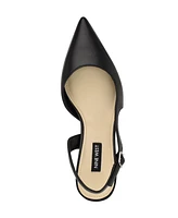 Nine West Women's Renela Kitten Heel Slingback Pumps