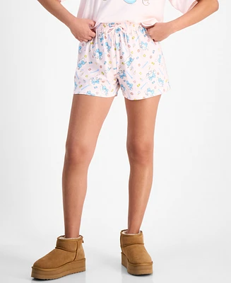Love Tribe Juniors' Cinnamoroll Pull-On Graphic Shorts
