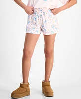 Love Tribe Juniors' Cinnamoroll Pull-On Graphic Shorts
