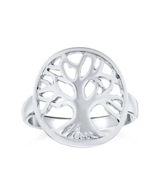 Bling Jewelry Silver Ring Large Open Round Family Tree Of Life Sterling Statement Piece