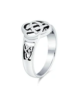 Bling Jewelry Best Friends Bff Love Knot Celtic Infinity Band Silver Ring Sterling