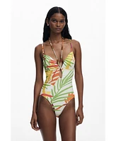 Desigual Women's Tropical swimsuit