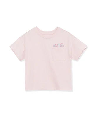 Lands' End Girls Meet and Greet Pocket Tee