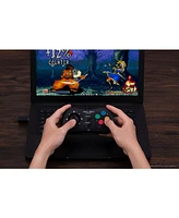 8Bitdo Neogeo Wireless Controller for Windows, Android, and Neogeo mini - Officially Licensed by Snk - Black Edition