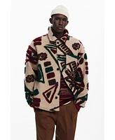 Desigual Men's 3D fleece jacket