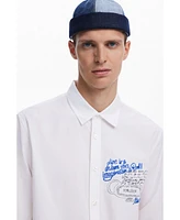 Desigual Men's Calligraphic shirt