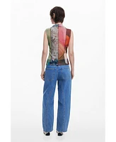 Desigual Women's Arty print T-shirt