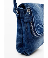 Desigual Women's Medium denim phone holder