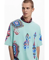 Desigual Men's Tribal print T-shirt