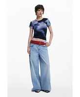Desigual Women's Kiss short-sleeve T-shirt