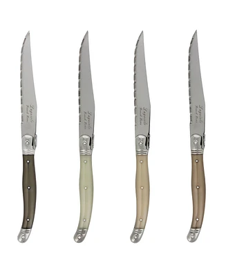 French Home Laguiole Steak Knives, Set of 4