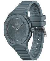 Hugo Boss Men's Grail Light Quartz Silicone Watch