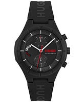 Hugo Boss Men's Lit Multi Quartz Multifunction Silicone Watch