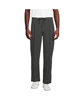 Lands' End Men's Knit Twill Track Wide Leg Pant