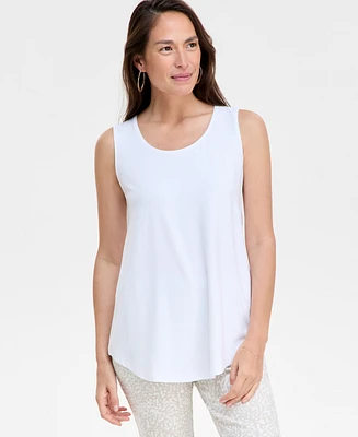 Jm Collection Women's Scoop-Neck Sleeveless Tank Top, Regular & Petite