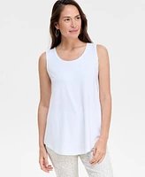 Jm Collection Women's Scoop-Neck Sleeveless Tank Top, Regular & Petite