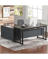 Tribesigns 55 inches Simple Computer Desk,Modern Home Office Desk Writing Table for Workstation