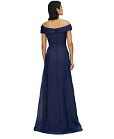 Js Collections Women's Isadora Off-The-Shoulder Gown