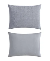 Nautica Nautical Stitch Chambray -Pc. Comforter Set