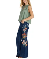 Driftwood Women's Fallon Flared Jeans X Pressed Flowers