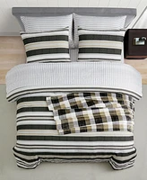 Nautica Prospect Harbor Embossed 8-Pc. Comforter Set, King