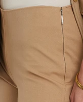 Lauren Ralph Twill Cropped Skinny Pant