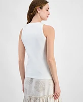 Jones New York Women's Cutaway Applique Tank Top