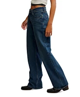 Free People Women's Tennessee Low-Rise Boyfriend Jeans