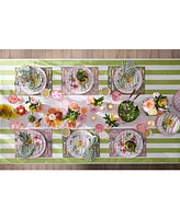 MacKenzie-Childs Pink Check Serving Bowl, 112-oz.