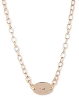 Lauren Ralph Lauren Gold-Tone Logo 16" Statement Necklace