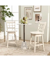 Counter Height Bar Stools Set of 2 Stylish & Comfortable Chairs for Kitchen or Home