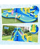 Multifunctional Inflatable Water Bounce House Ultimate Outdoor Playset for Kids