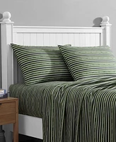 Closeout! Nautica Printed Cooling Microfiber 3-Pc. Sheet Set