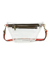 Patricia Nash Tinchi Clear Medium Belt Bag