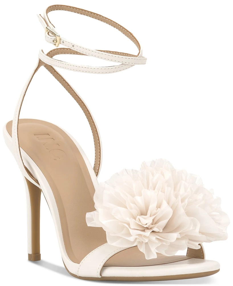 I.n.c. International Concepts Women's Harvina Flower Dress Sandals, Exclusively at Macy's