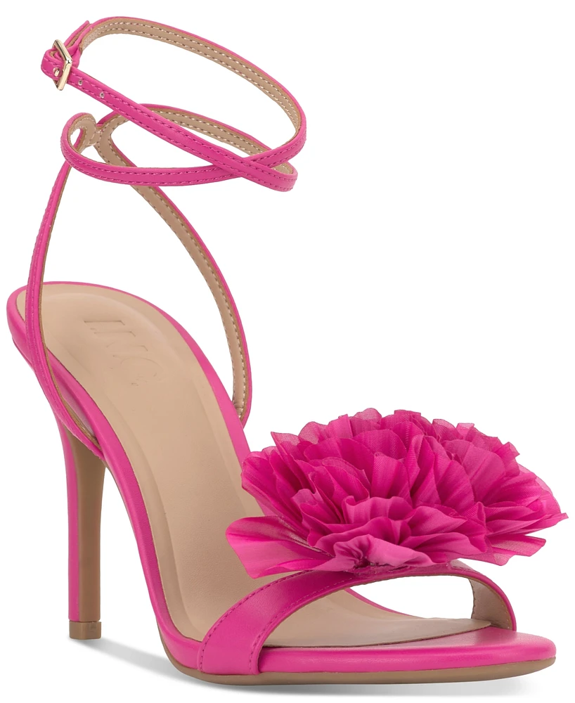 I.n.c. International Concepts Women's Harvina Flower Dress Sandals, Exclusively at Macy's