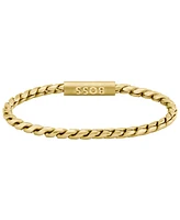 Hugo Boss Men's Doran Ionic Gold-Plated Chain Bracelet