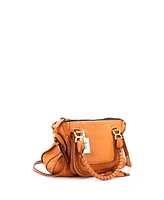 Pre-Owned Chloe Medium Marcie Braided Satchel Leather