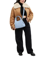 Coach Lana 23 Polished Pebble Leather Small Shoulder Bag